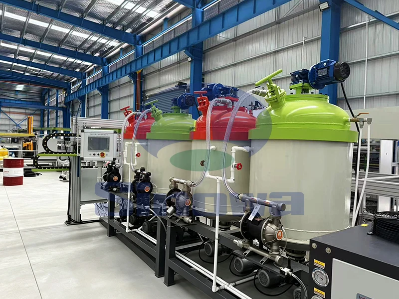 Working Principle of PU Sandwich Panel Production Line