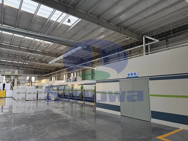 Workshop Space Layout Requirement For PU Sandwich Panel Production Line