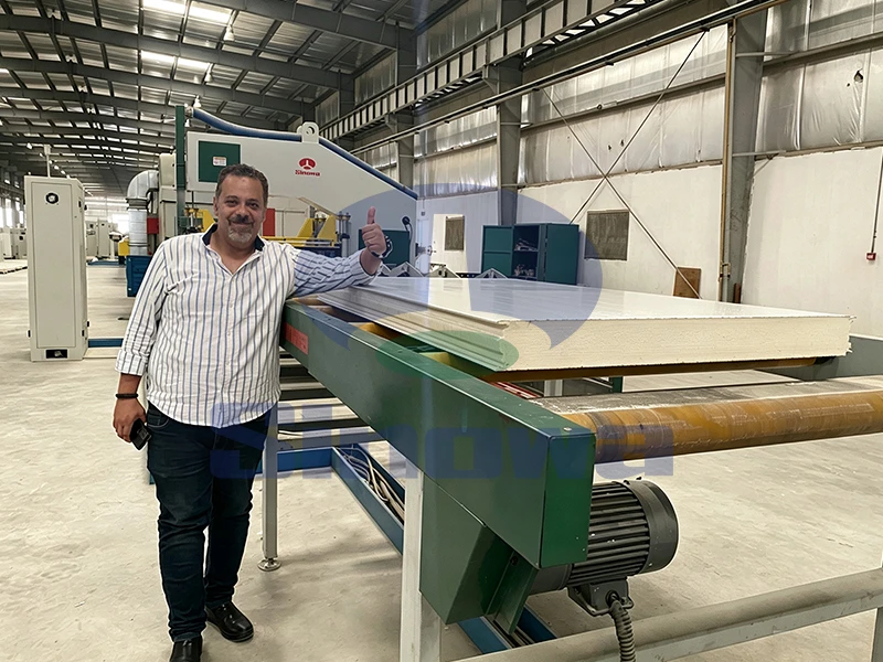 Equipment Foundation Construction Standard For PU Sandwich Panel Line