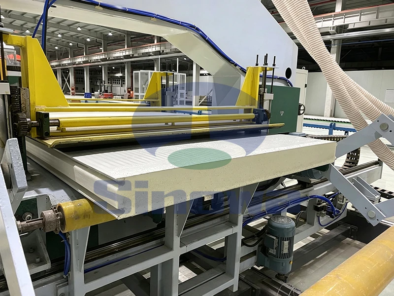 Continuous PU Sandwich Panel Production Line Speed Adjustment Synchronization Method