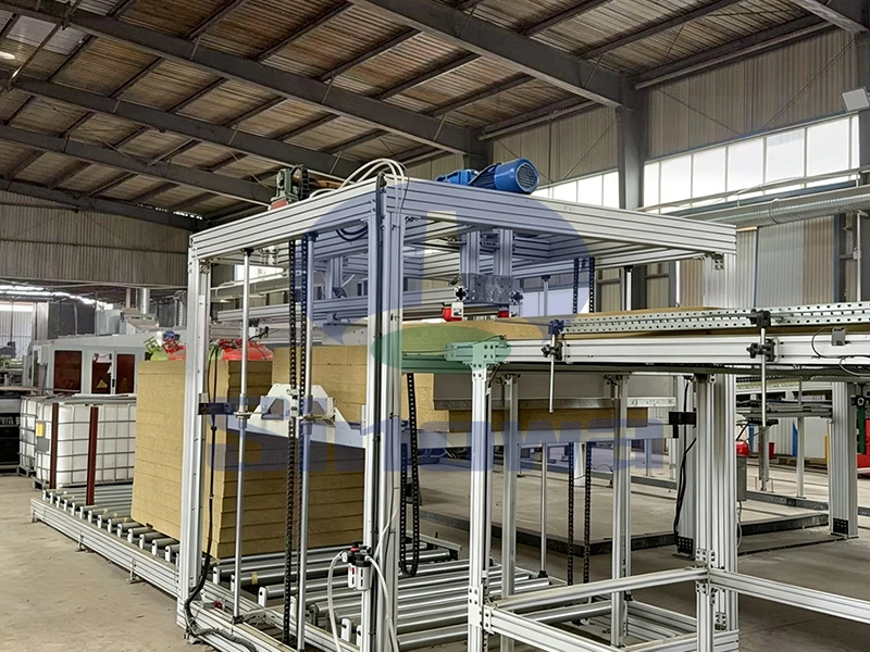 Energy Saving Measures For Rock Wool Sandwich Panel Production Line Operation