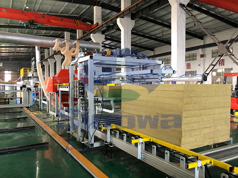 Low Power Consumption Operation Mode Of Rock Wool Sandwich Panel Line