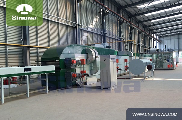 Automatic Cotton Feeding Line For Rock Wool Color Steel Sandwich Panels