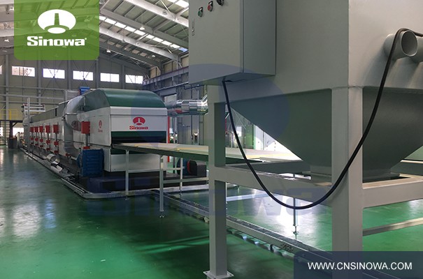 Sales of mechanical equipment for color steel sandwich panels