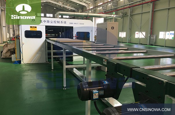 Automatic Line For Sound-absorbing Perforated Sandwich Panels