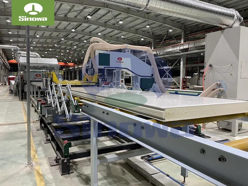 Cold Storage PU Sandwich Panel Line