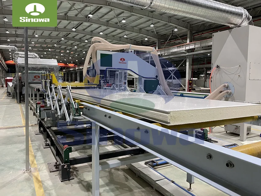 PU Sandwich Panel Manufacturing Plant For Curtain Wall Industry