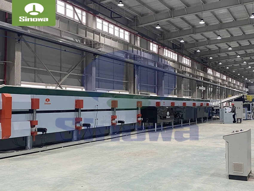 Energy-Saving PIR Sandwich Panel Production Line With Closed-Loop Heating