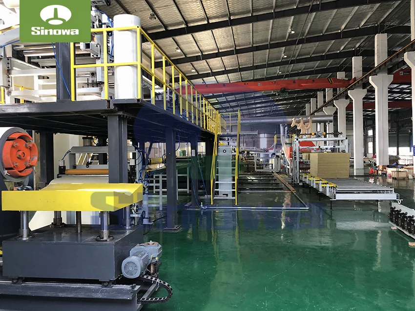 Fireproof Rock Wool Sandwich Panel Machine