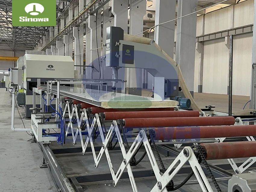 Industrial Grade PU Sandwich Panel Making Line For Mass Production