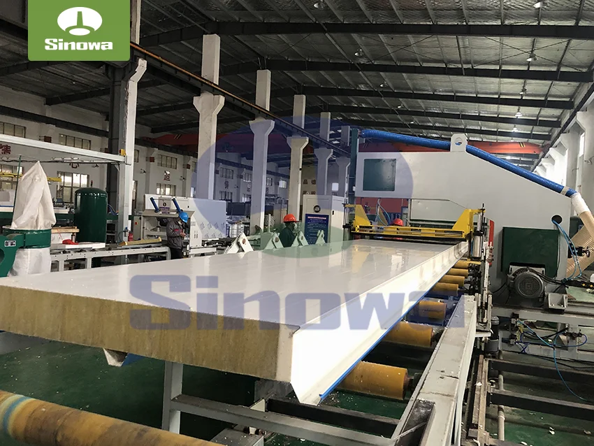 Mineral Wool Sandwich Panel Making Machine