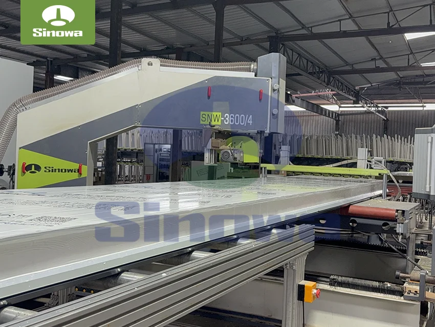 Operation Process of Rock Wool Board Machine