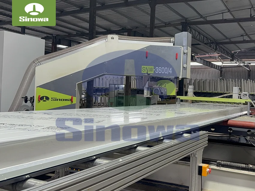 Polyurethane Edge Banding Sandwich Panel Machine