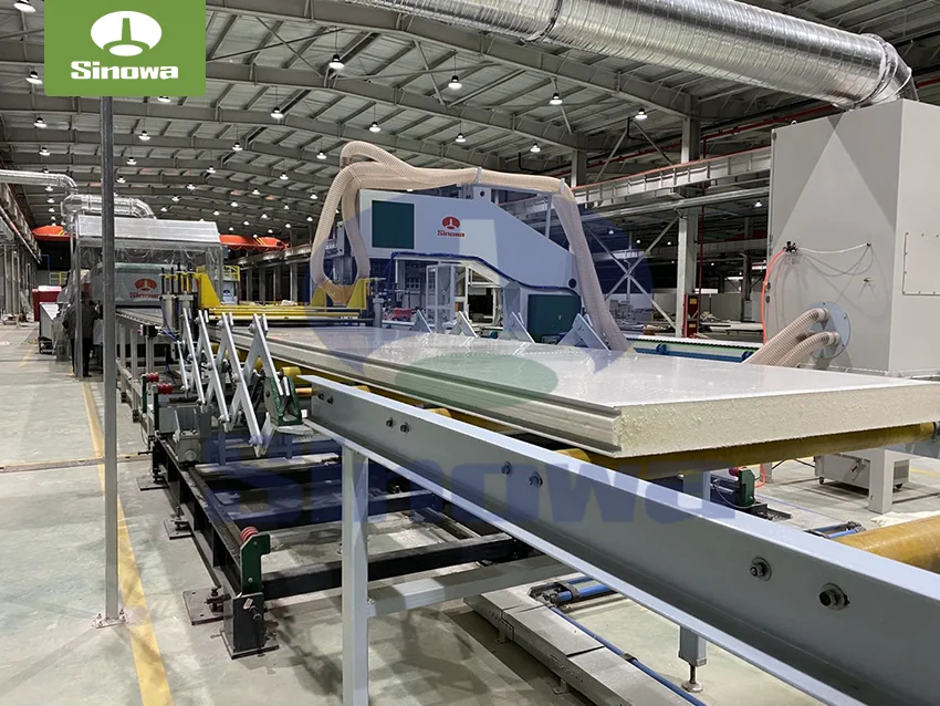 Polyurethane Exterior Wall Sandwich Panel Machine