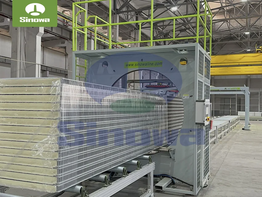 PU Sandwich Panel Line For Exterior Wall Panels
