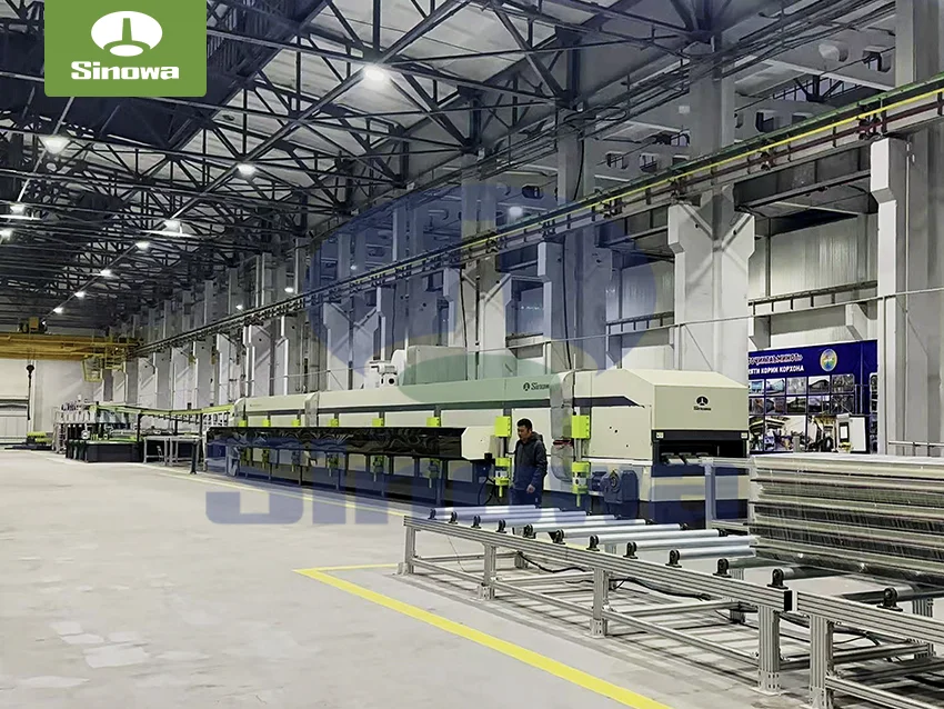 PU Sandwich Panel Line With Automatic Thickness Adjustment