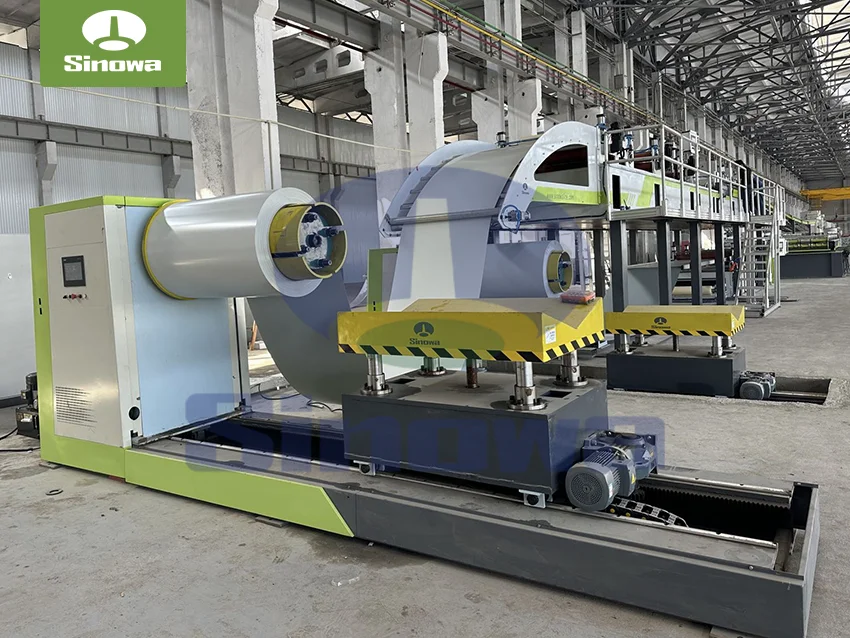 PU Sandwich Panel Line With Double Belt Press And Cooling Tunnel