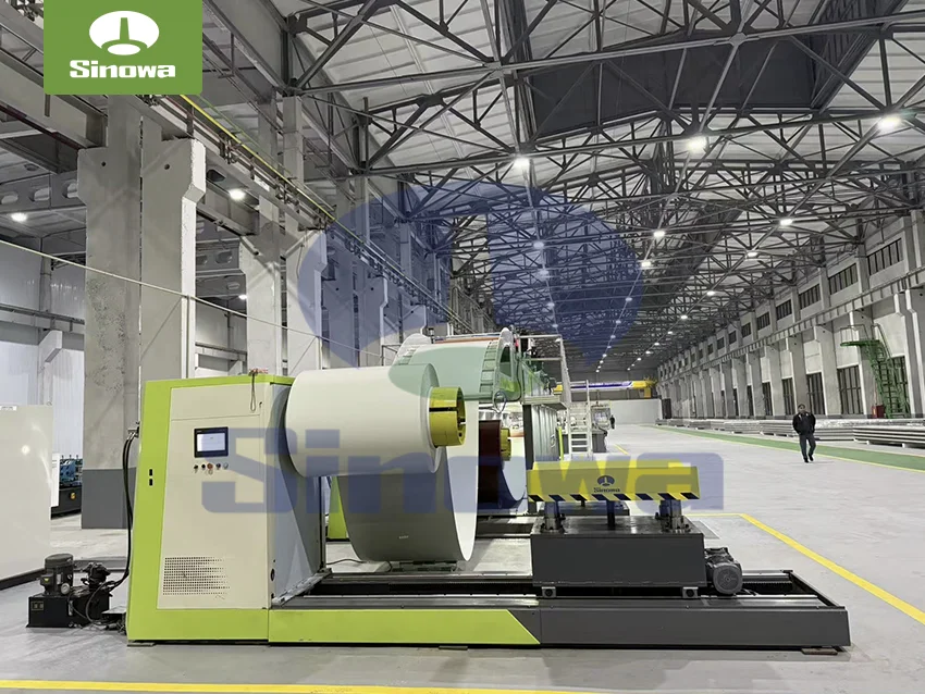 PU Sandwich Panel Line With Edge Trimming And Hole Punching Functions