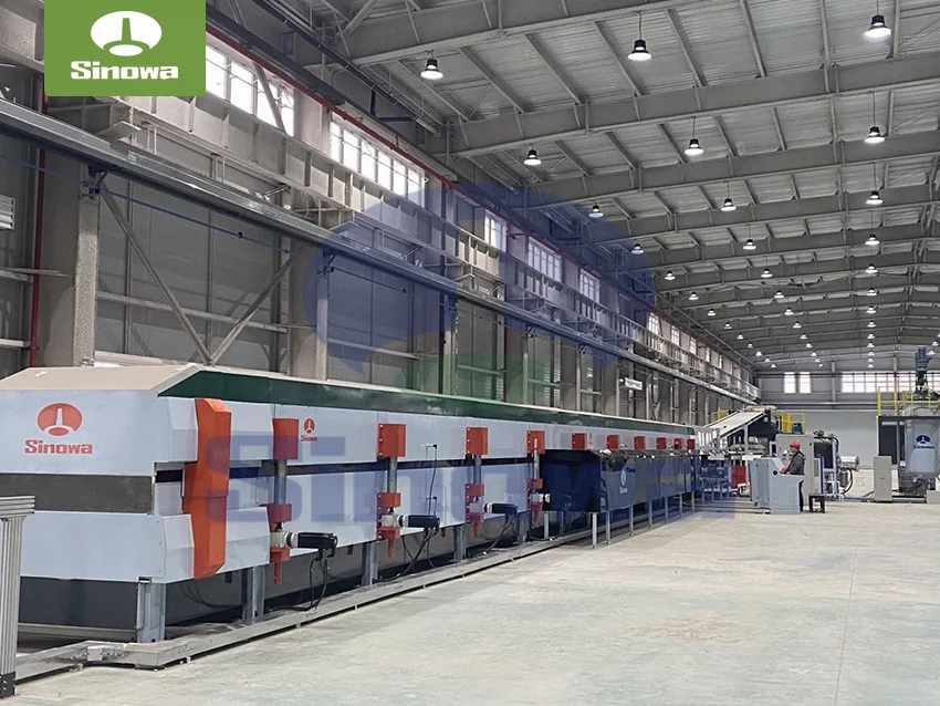 PUF Sandwich Panel Line With Automatic PU Mixing Head And Injection System