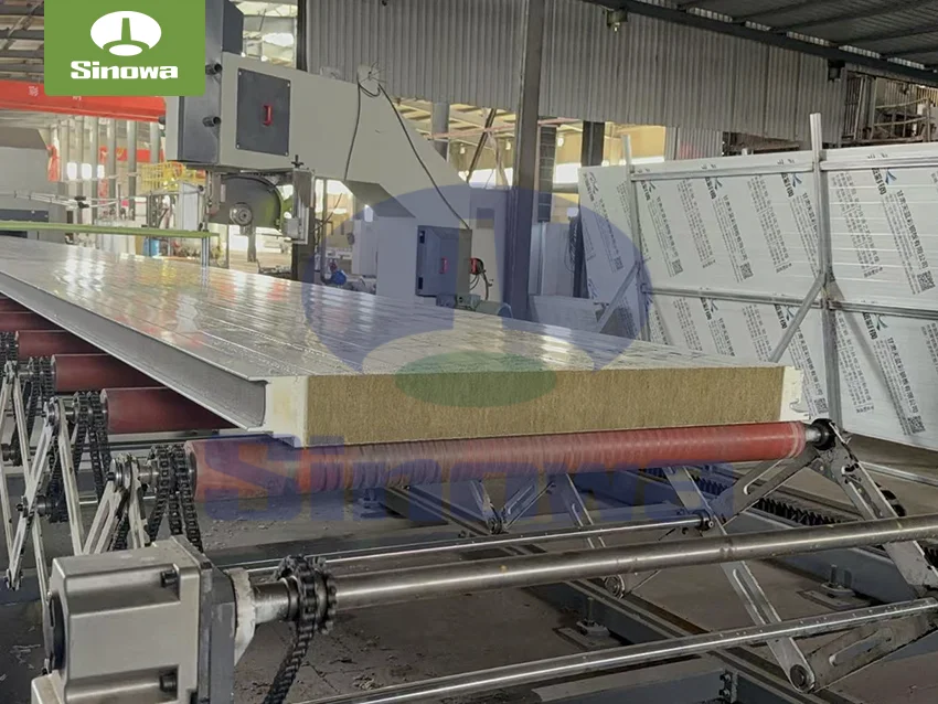 Rockwool Sandwich Panel Making Machine