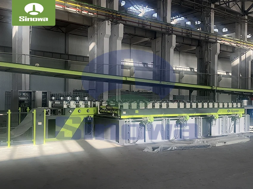 Roof PU Sandwich Panel Machine