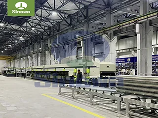 Polyurethane Sandwich Panel Line With Lubrication System