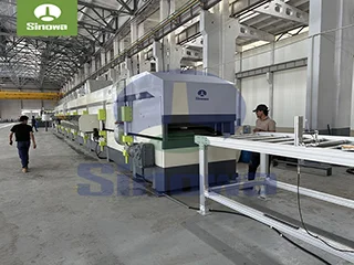 Continuous PU Sandwich Panel Line For Color Steel Sheet