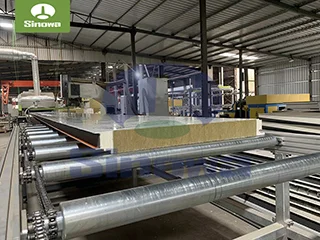 Continuous Rock Wool Sandwich Panel Line