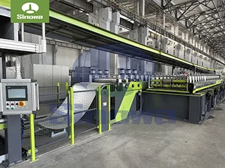 Energy Saving PU Sandwich Panel Machine