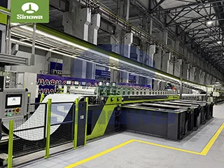 Insulated PU Sandwich Panel Line