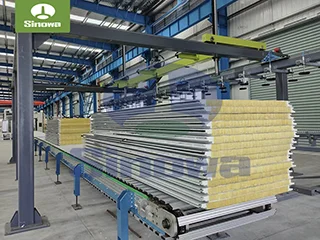 Marine Composite Rock Wool Board Production Line