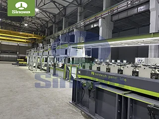 Polyurethane Flame Retardant Foam Sandwich Panel Machine