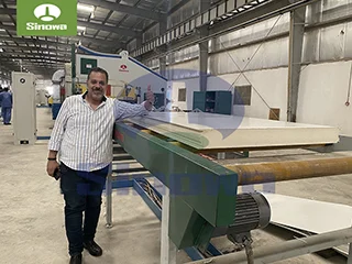 PU Sandwich Panel Machine With Color Steel Sheet Surface Material