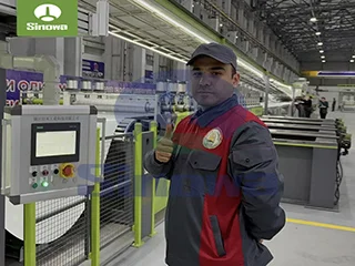 PUR Sandwich Panel Line With Adjustable Panel Thickness