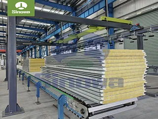 Sandwich Panel Machine For Construction