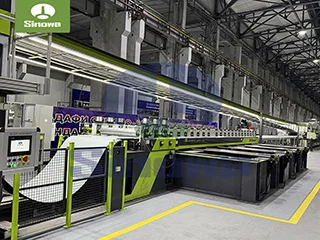 Simple Maintenance Sandwich Panel Line