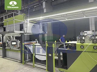 Steel Structure PU Sandwich Panel Line