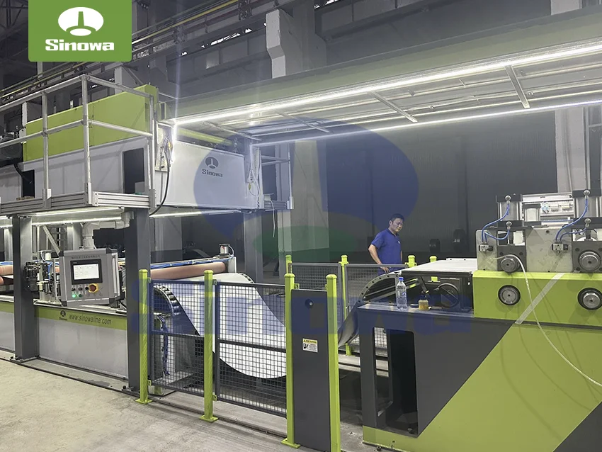 Steel Structure PU Sandwich Panel Line