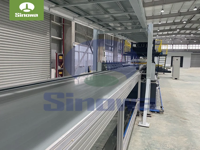 Working Principle Of PU Sandwich Panel Machine